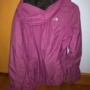 the north face purple rain jacket